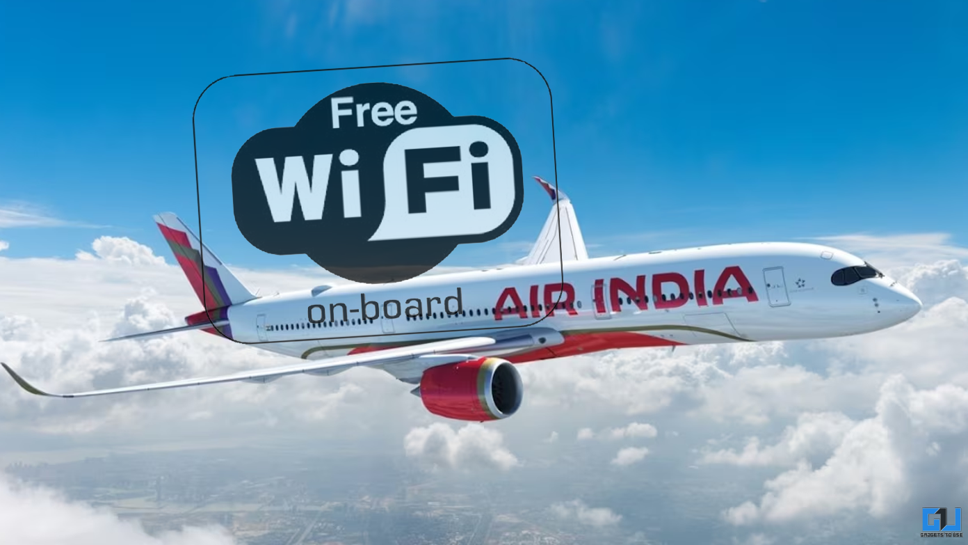 Cum să te conectezi la Wi-Fi gratuit în zborul Air India